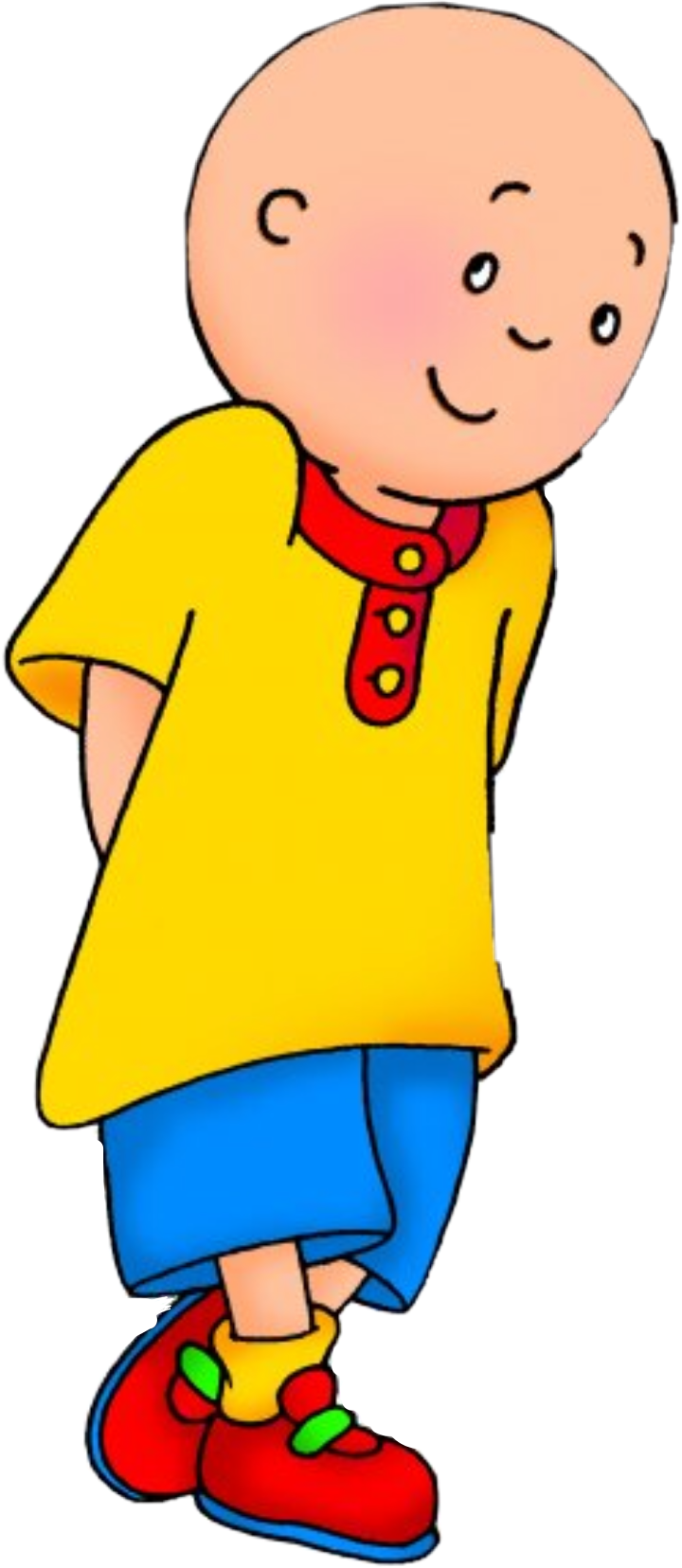 Caillou Run Goanimate Freetoedit Sticker By Theepicpi 