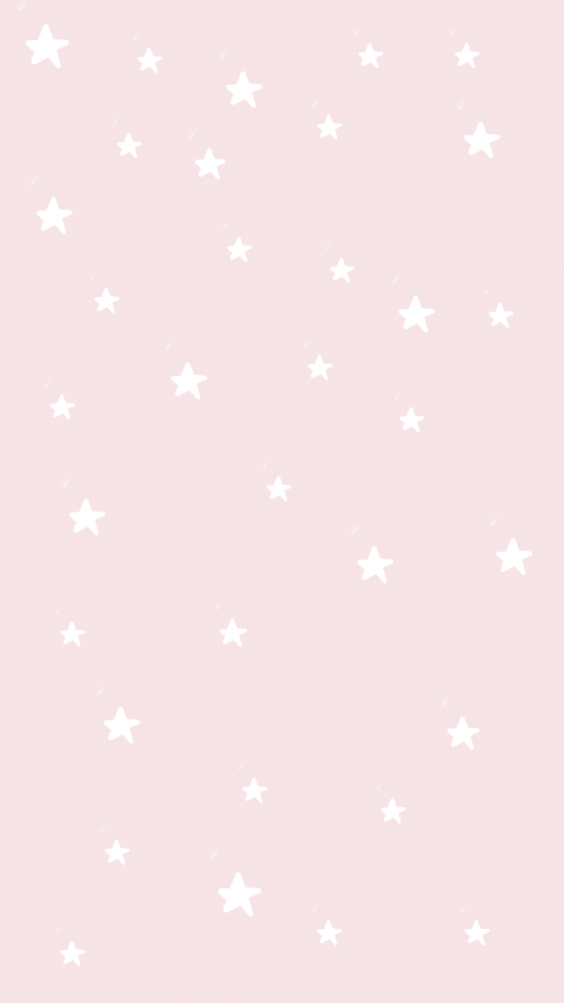 Pink Background With Stars Aesthetic gambar ke 14