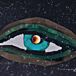 freetoedit eye universo ojo infinity dcoutlineart