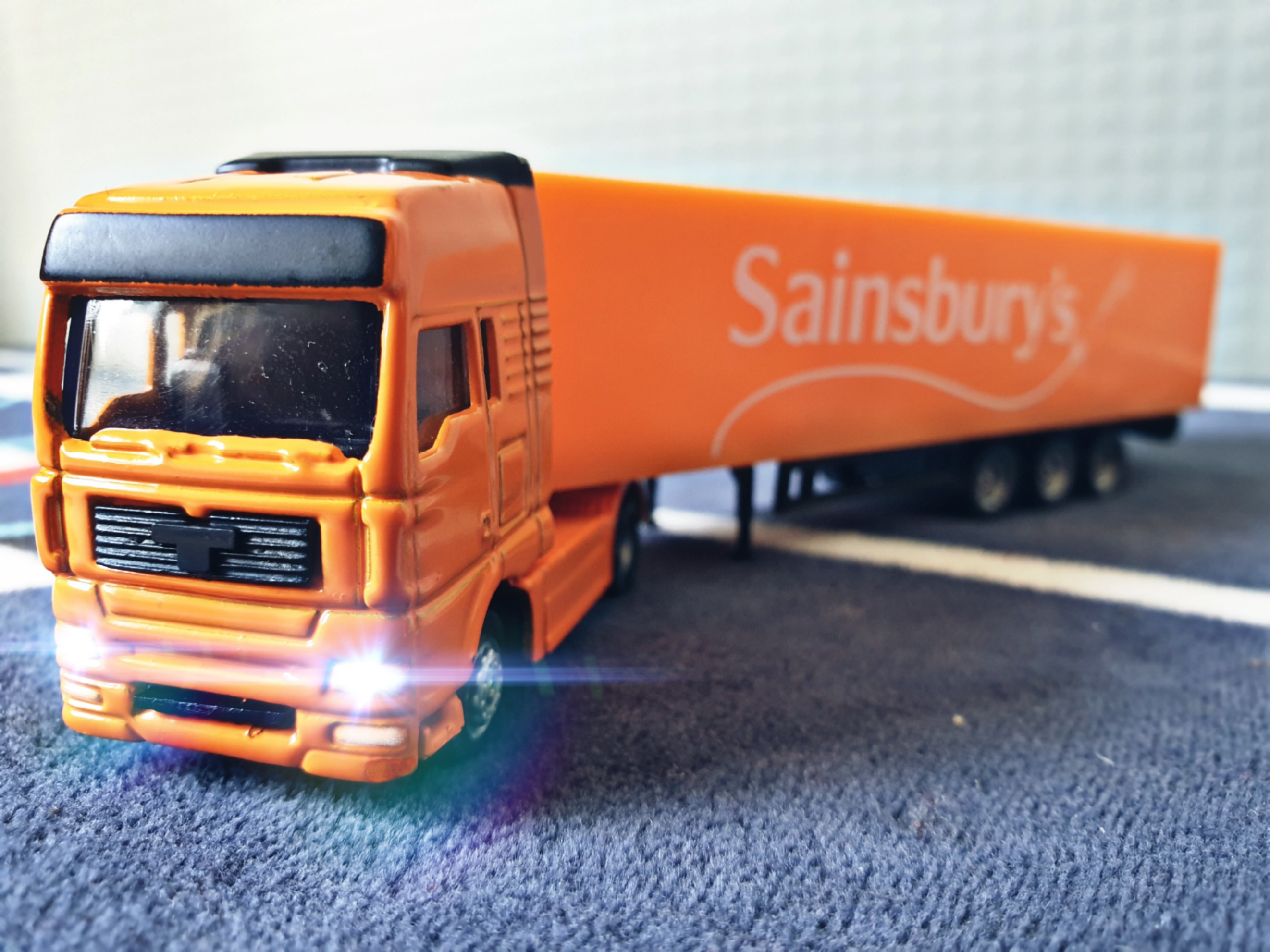 sainsburys toy lorry