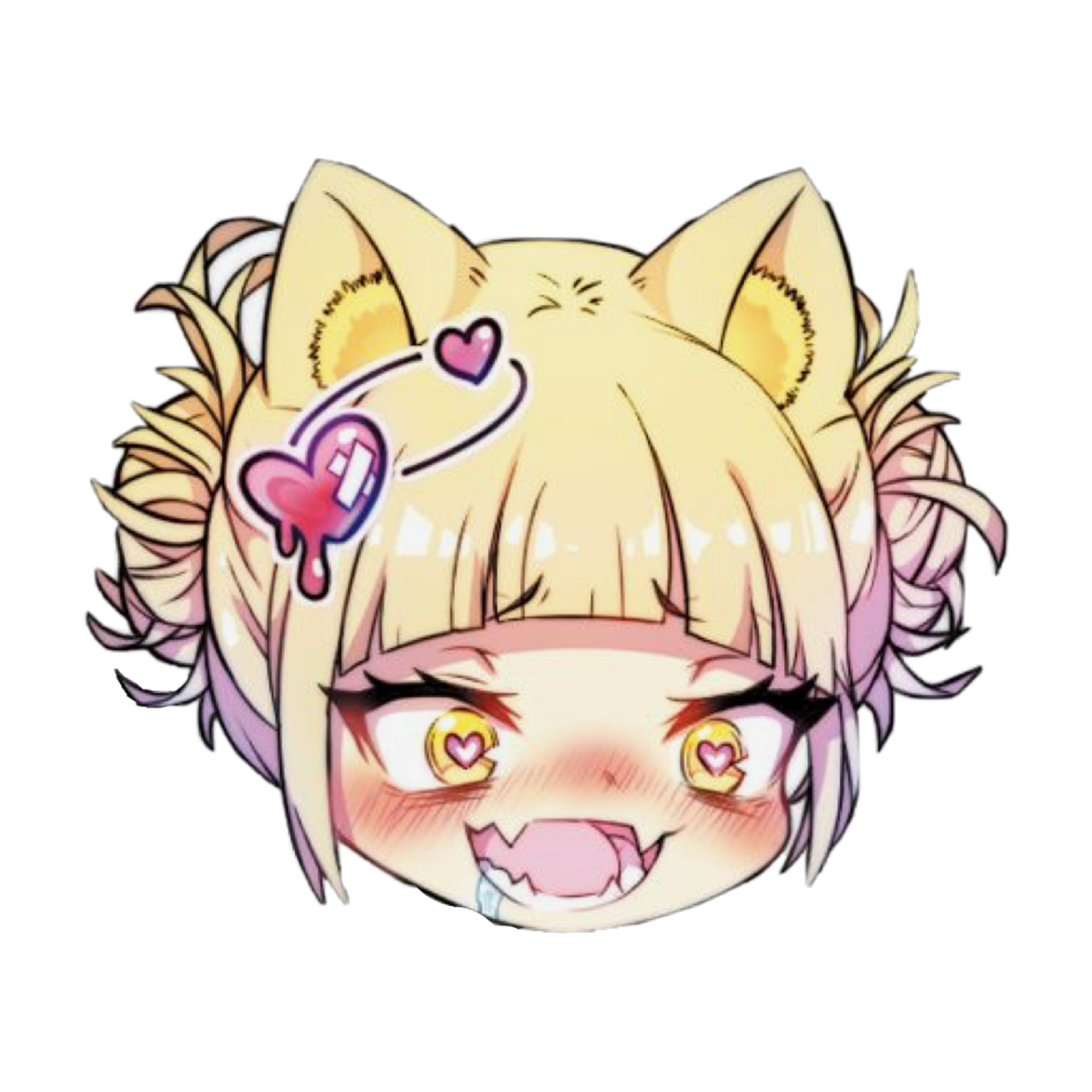 freetoedit himiko toga sticker by @todo_half_and_half.