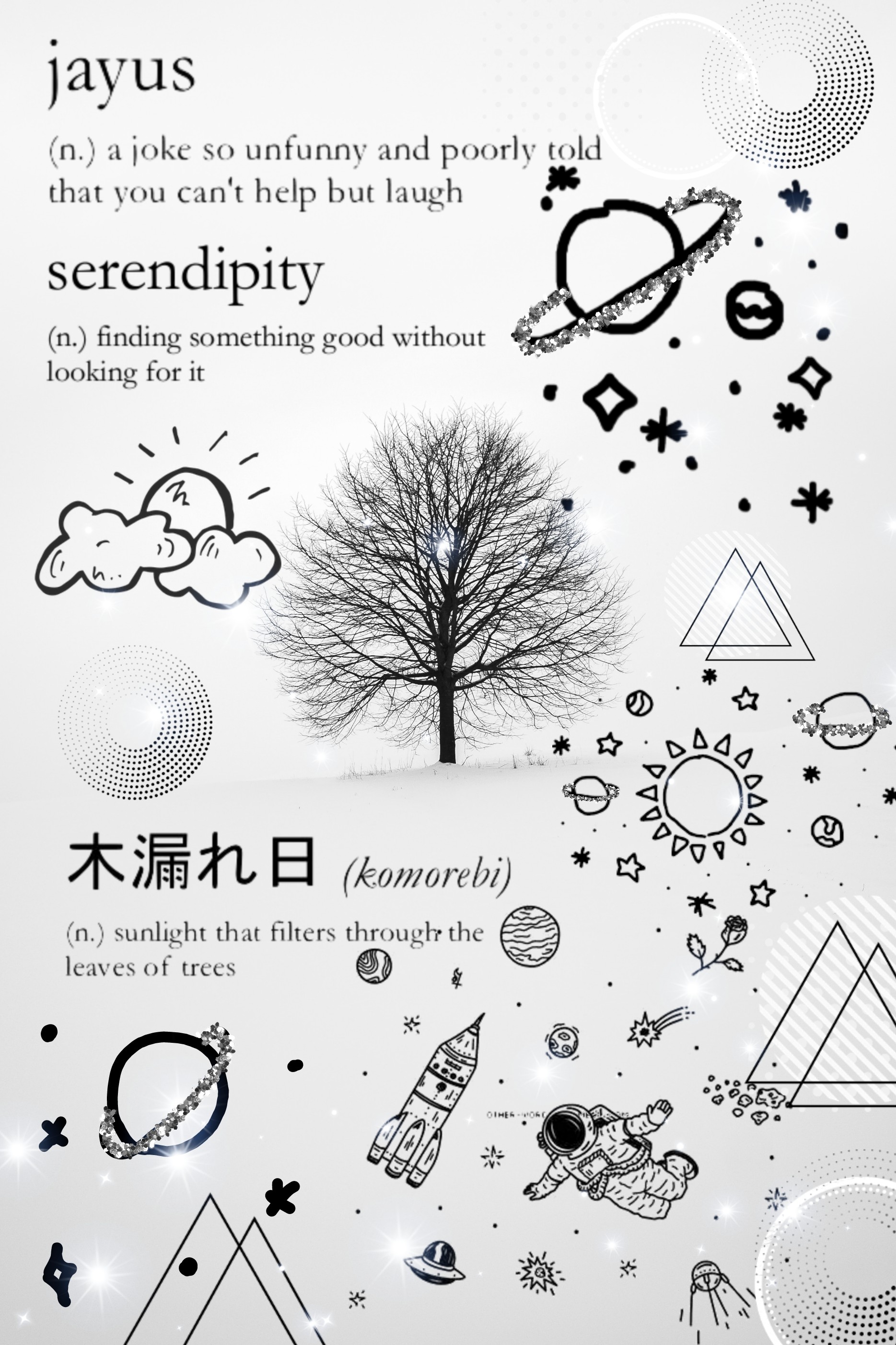 Serendipity means