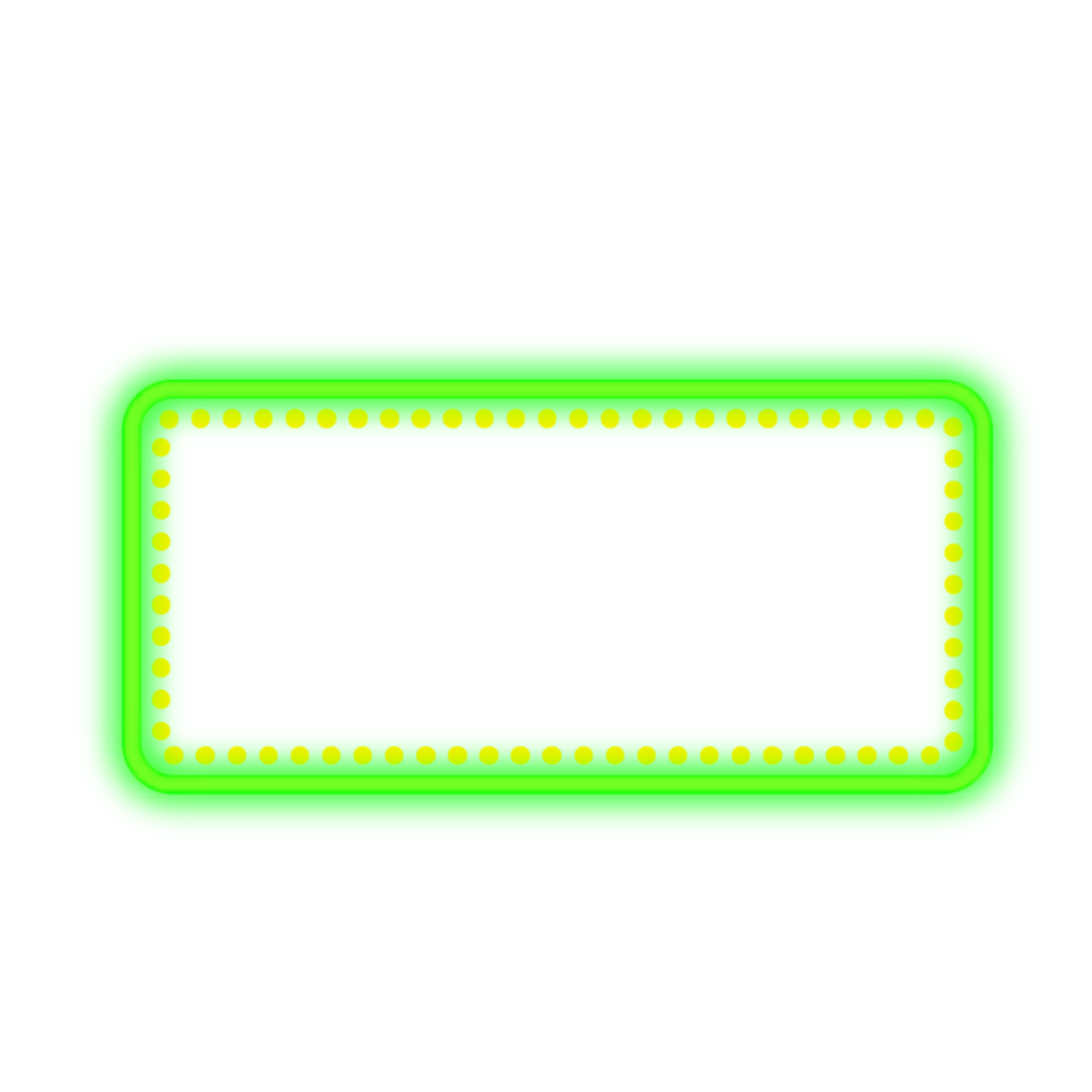 ftestickers frame borders neon luminous sticker by @pann70