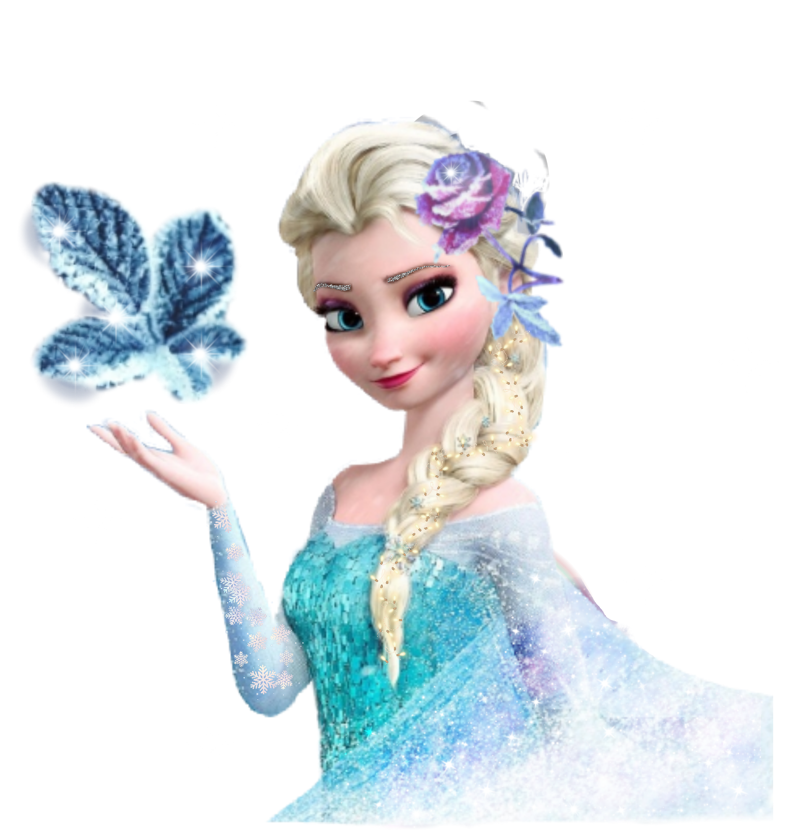 freetoedit elsa frozen invierno sticker by @karmonio