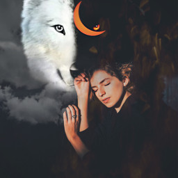freetoedit wolf moon