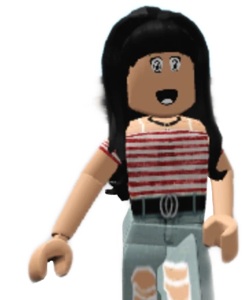 Roblox Girl Avatar Sticker By Raghdaabedobeidat - roblox character girl black hair