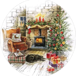 chimenea christmastree arboldenavidad christmas navidad freetoedit scfireplace fireplace