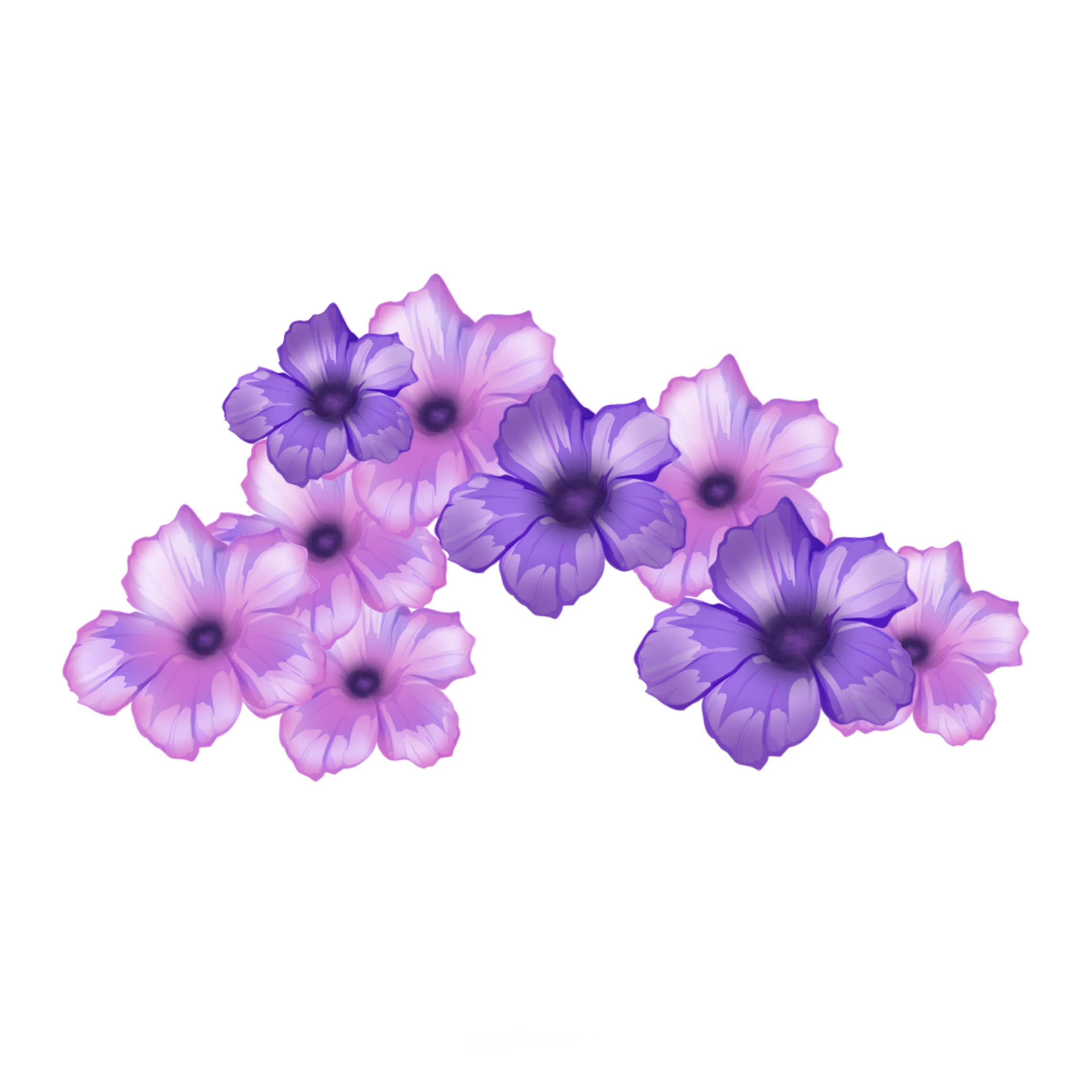 Purple Aesthetic Flowers Png Aesthetic Circle Icon Pu - vrogue.co