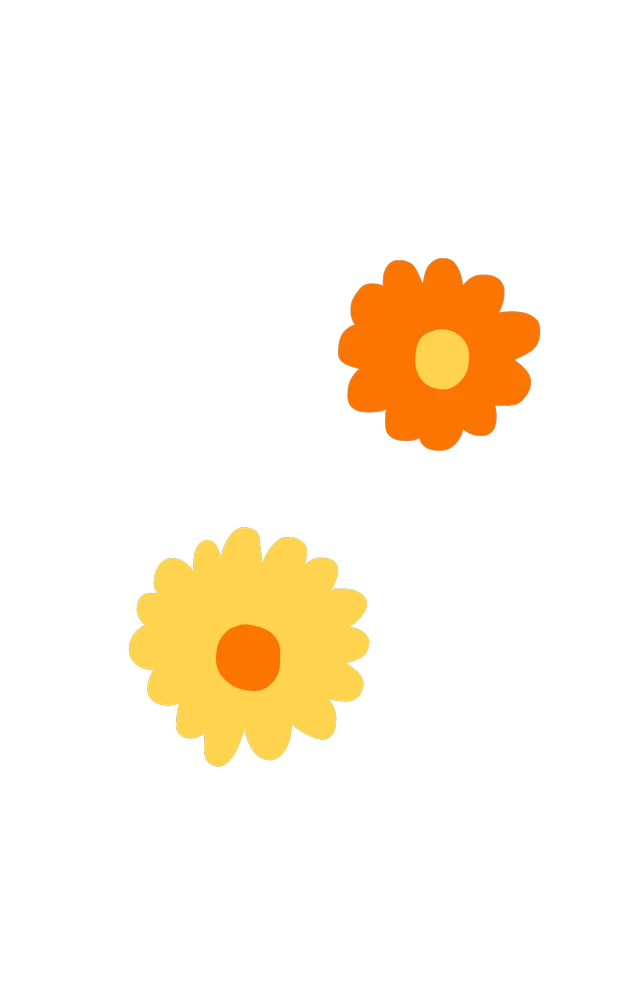 picture 70S Flowers Transparent Background flower 70s groovy flower background