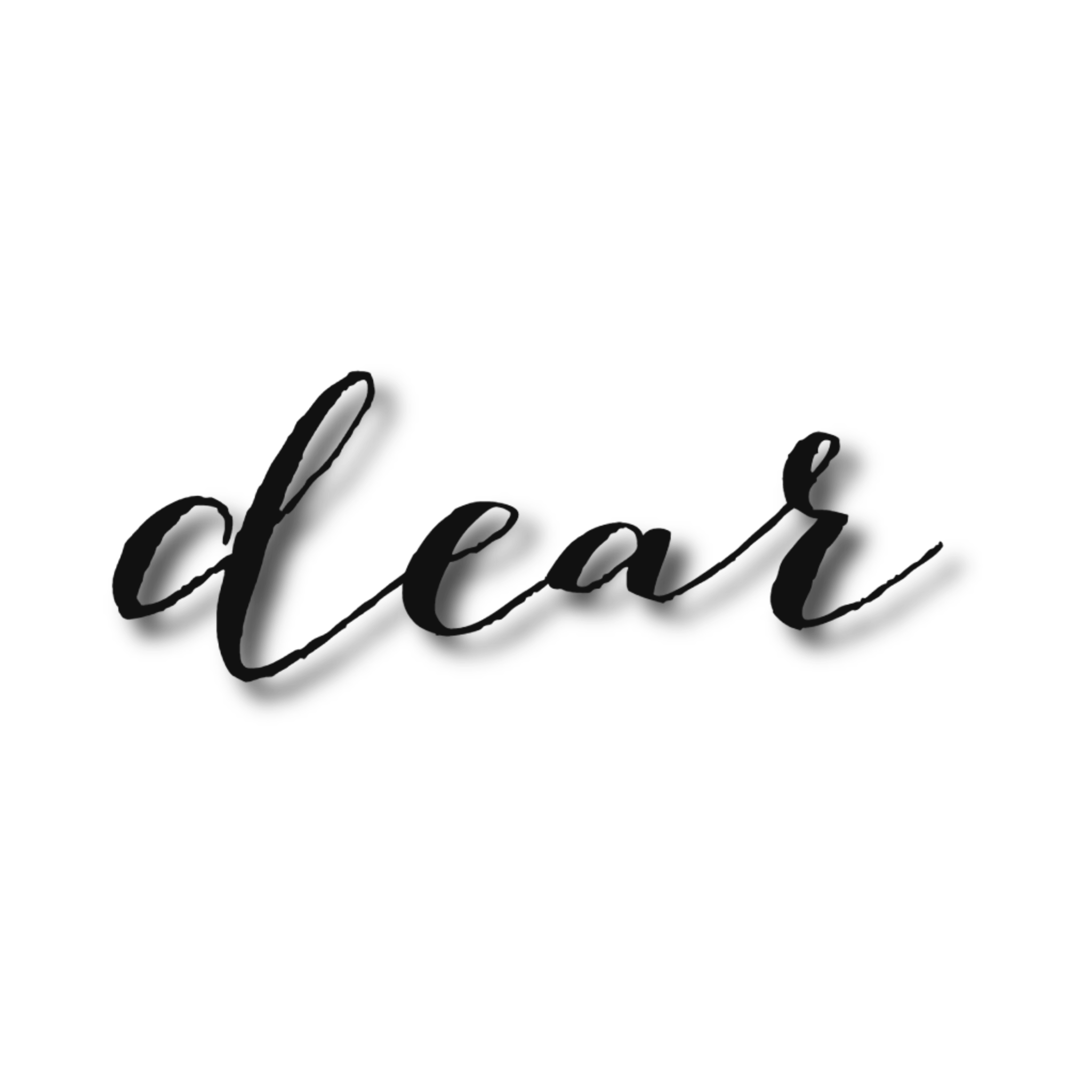 Remixit Dear Sticker By Lamaidagreco