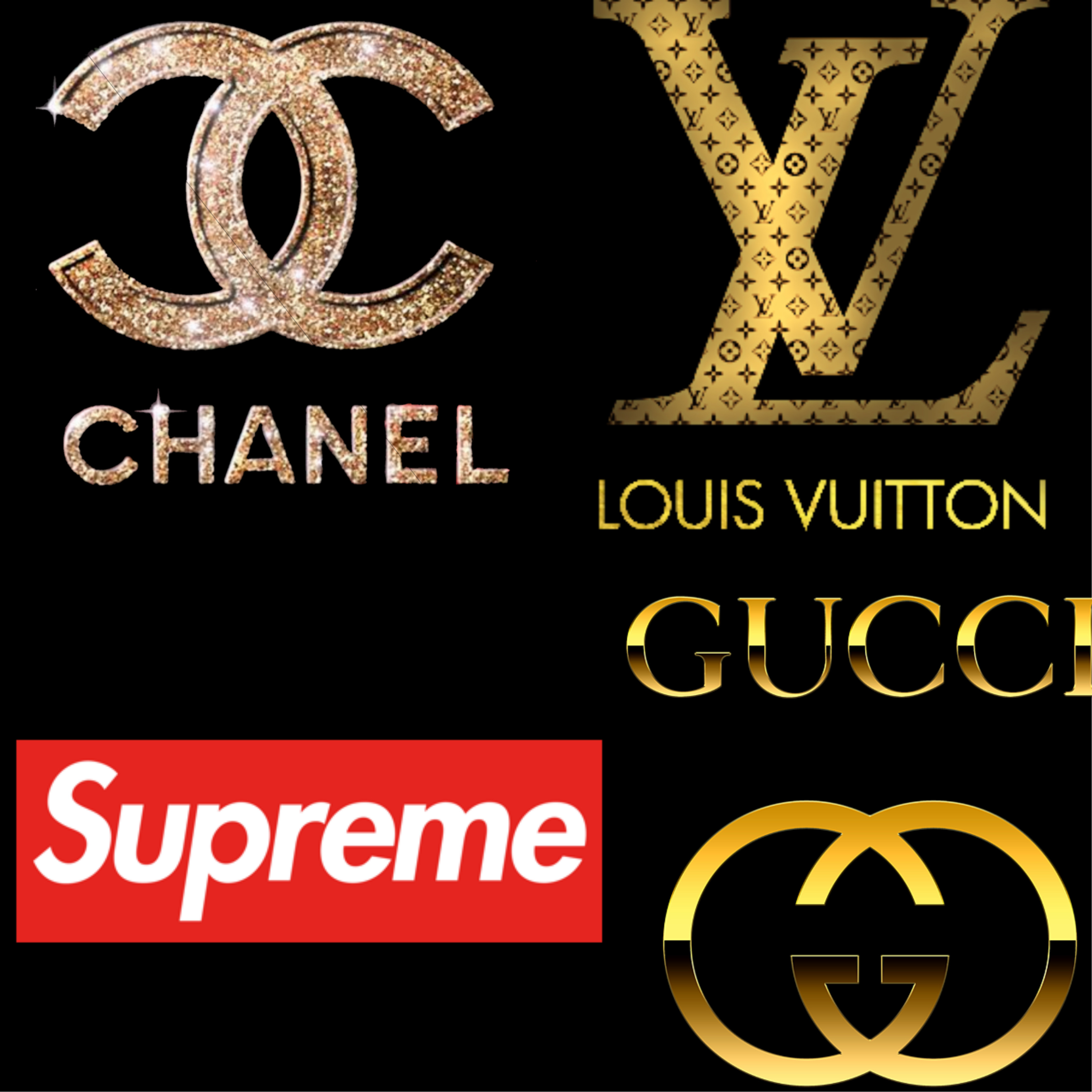 Logo Fashion Brand Louis Vuitton Svg Chanel Svg Burberry Svg Prada Svg Gucci Logo Bundle
