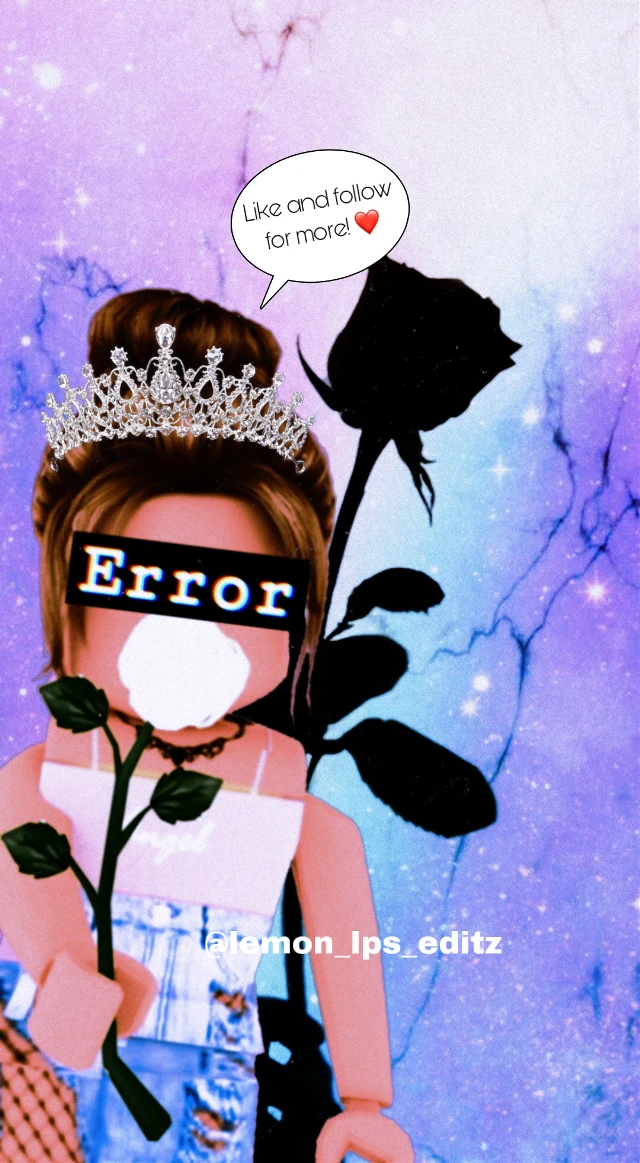 Roblox Crown Rose Image By Msp Outlinez By Lemon