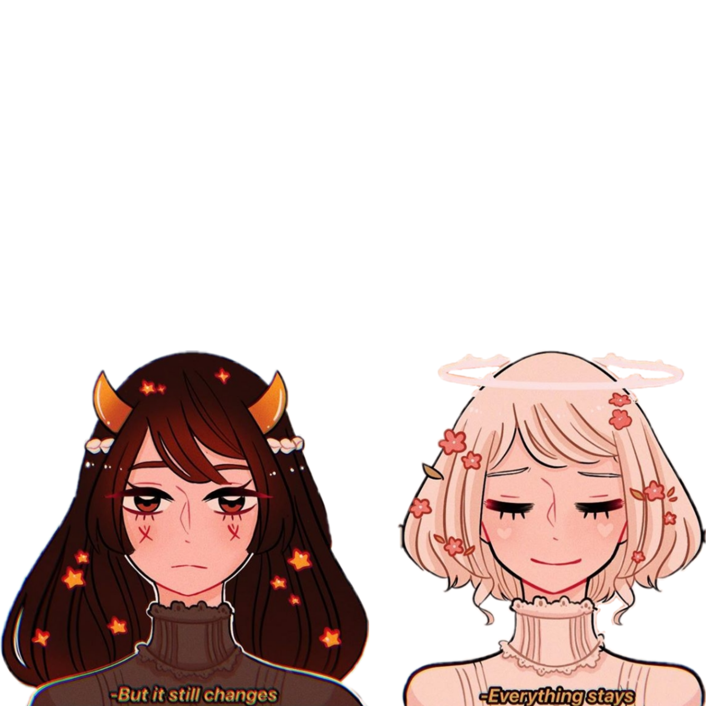 anime cute girl demon angel Sticker by Rita 🦋 anime cute girl demon angel Sticker by Rita 🦋