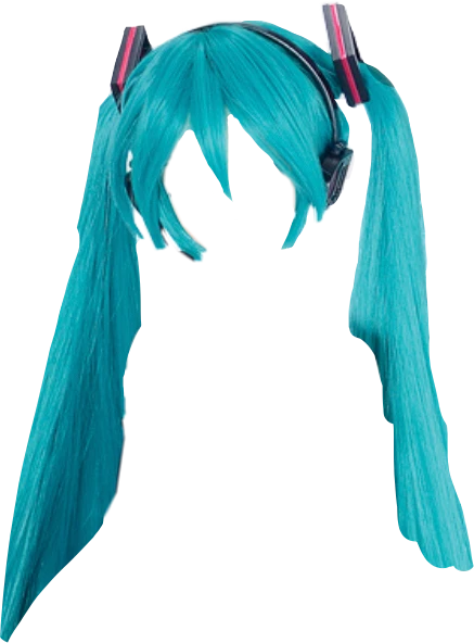 Transparent Hatsune Miku Hair Png
