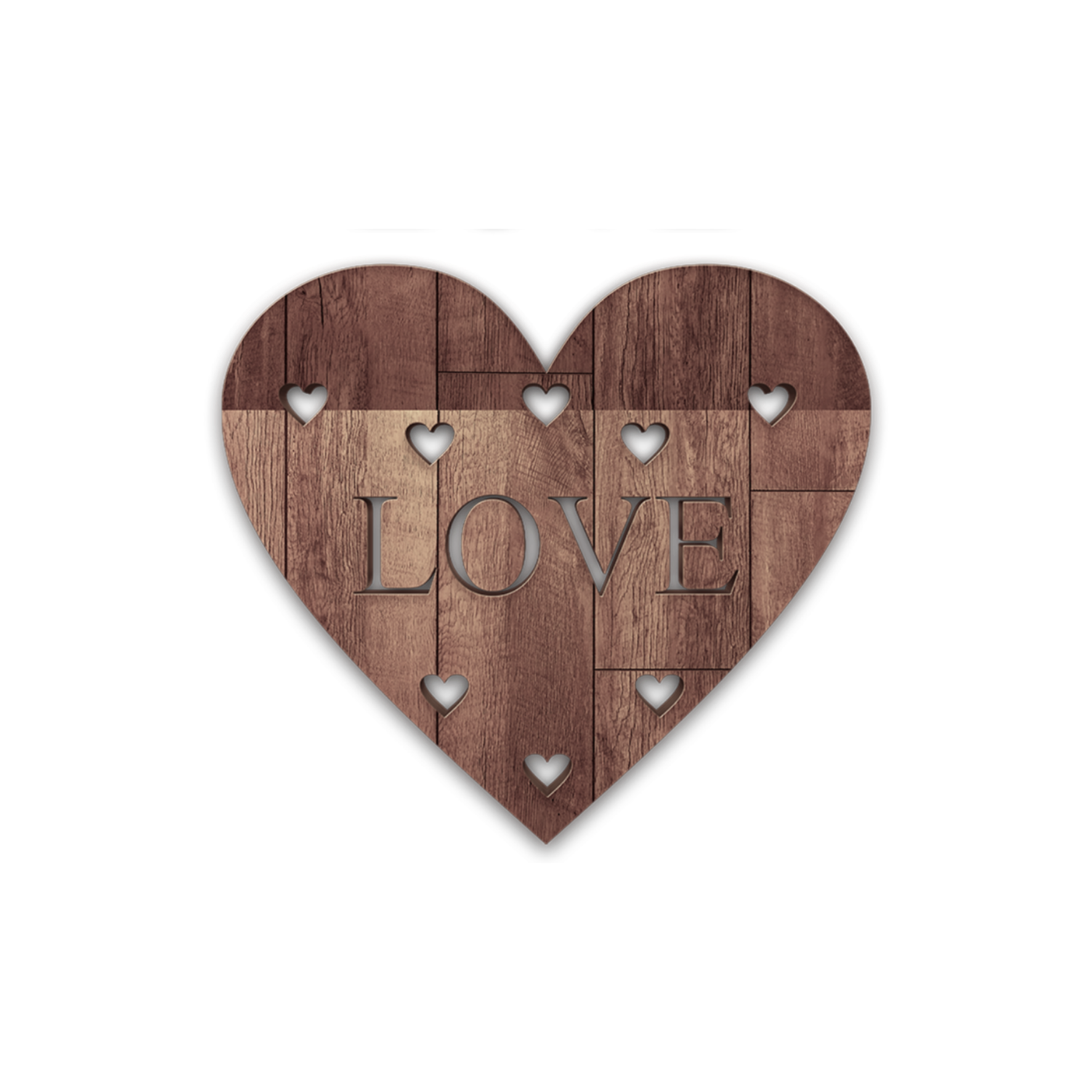 Heart Wood PNG.