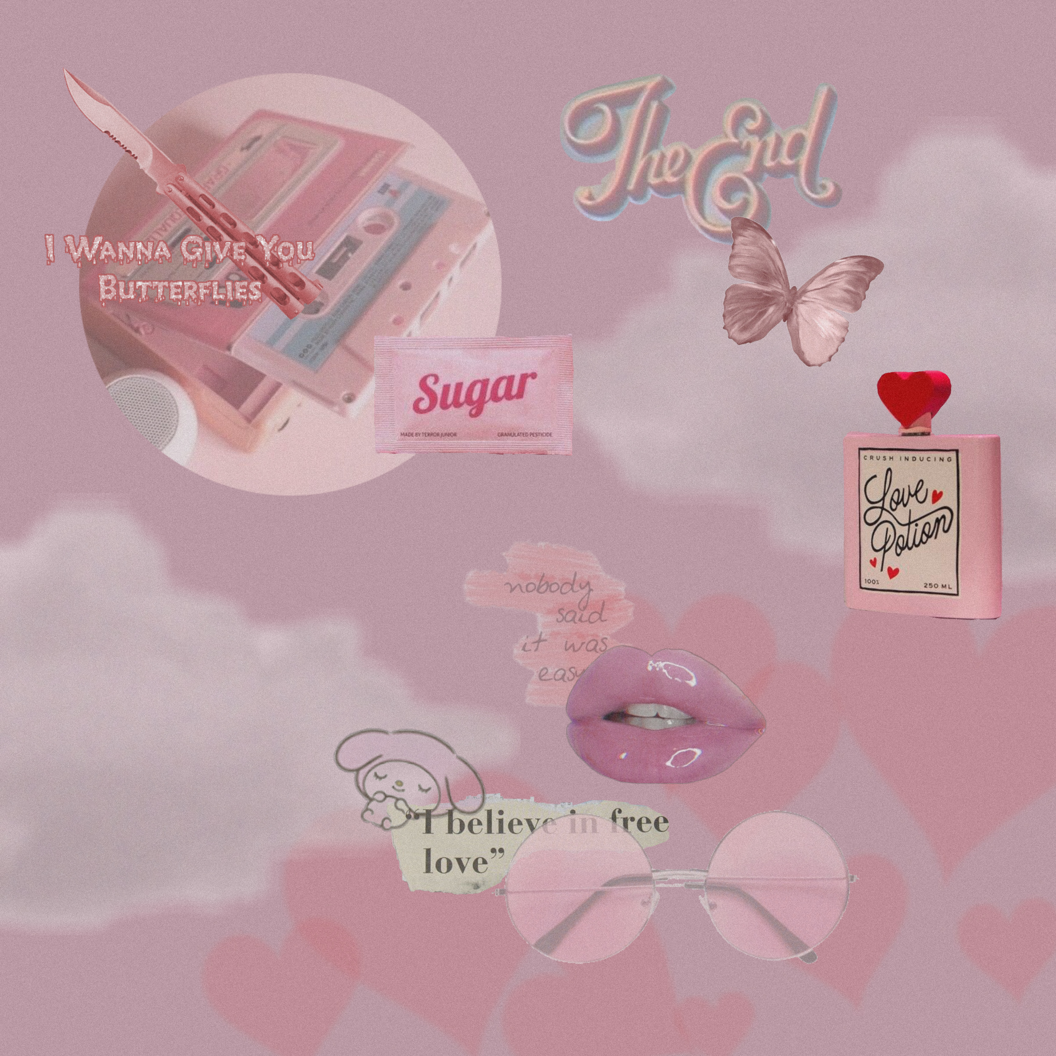 Aesthetic Pink Vintage Image By Cotton