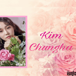 chungha kimchungha chungha_edit flower floweredit