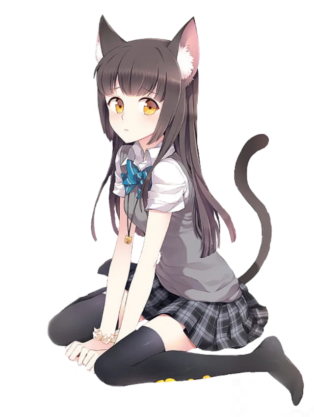 anime animegirl animecatgirl catgirl Sticker by Cat