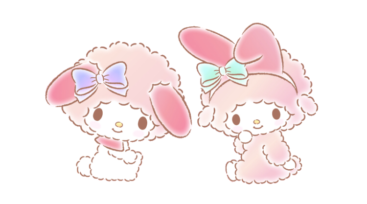 This visual is about melody mymelody bunny sheep sanrio freetoedit #melody ...