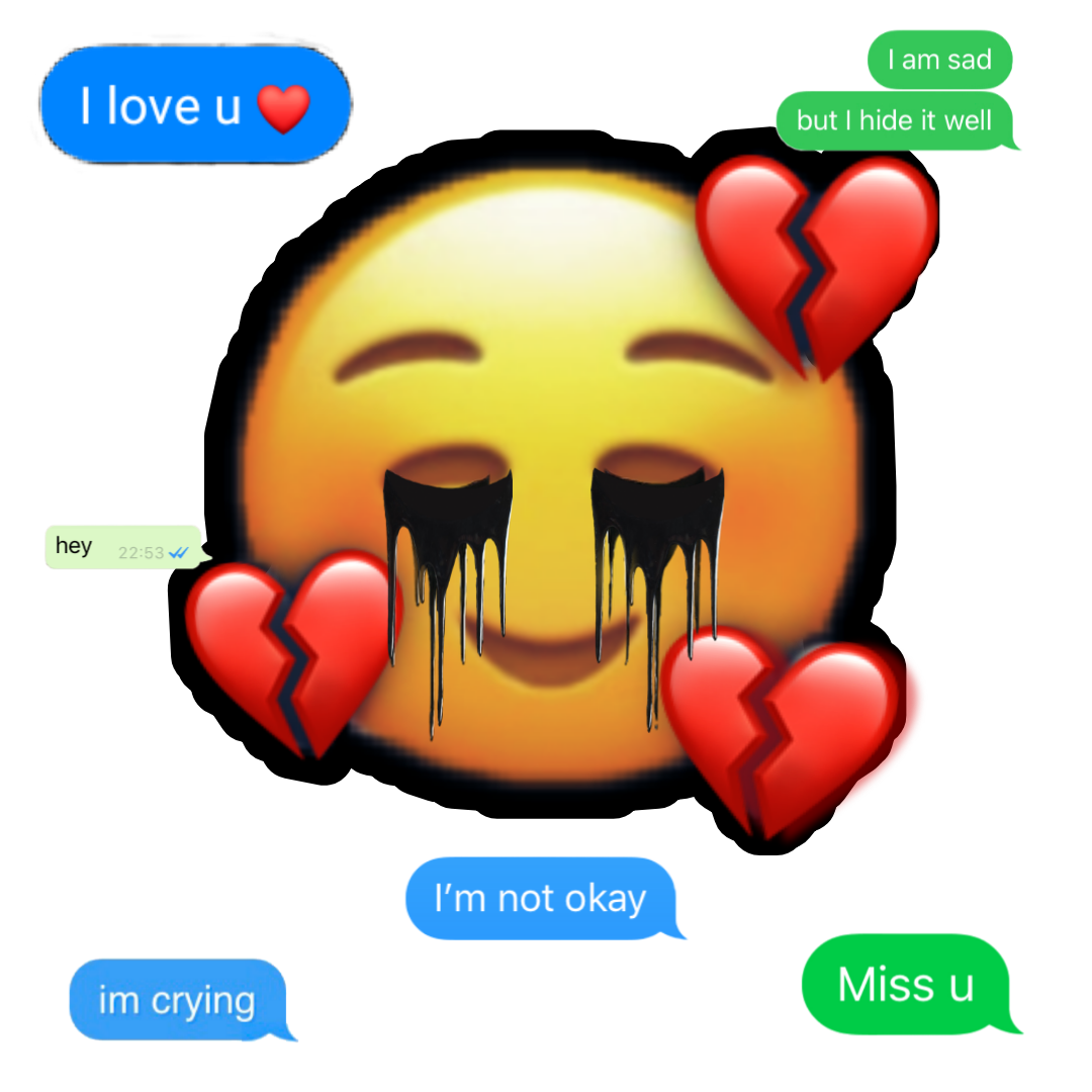 I msad Missu Freetoedit I Sticker By miljanaplussrdjan 