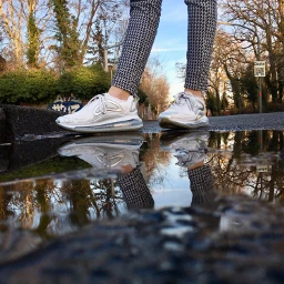 mirror shoes water pcreflections reflections