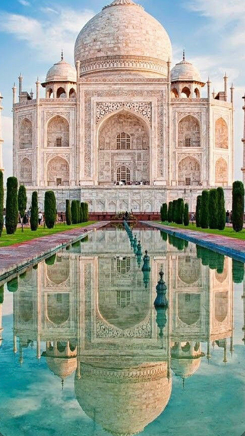 tajmahal reflection freetoedit image by @bubbly_aesthetics