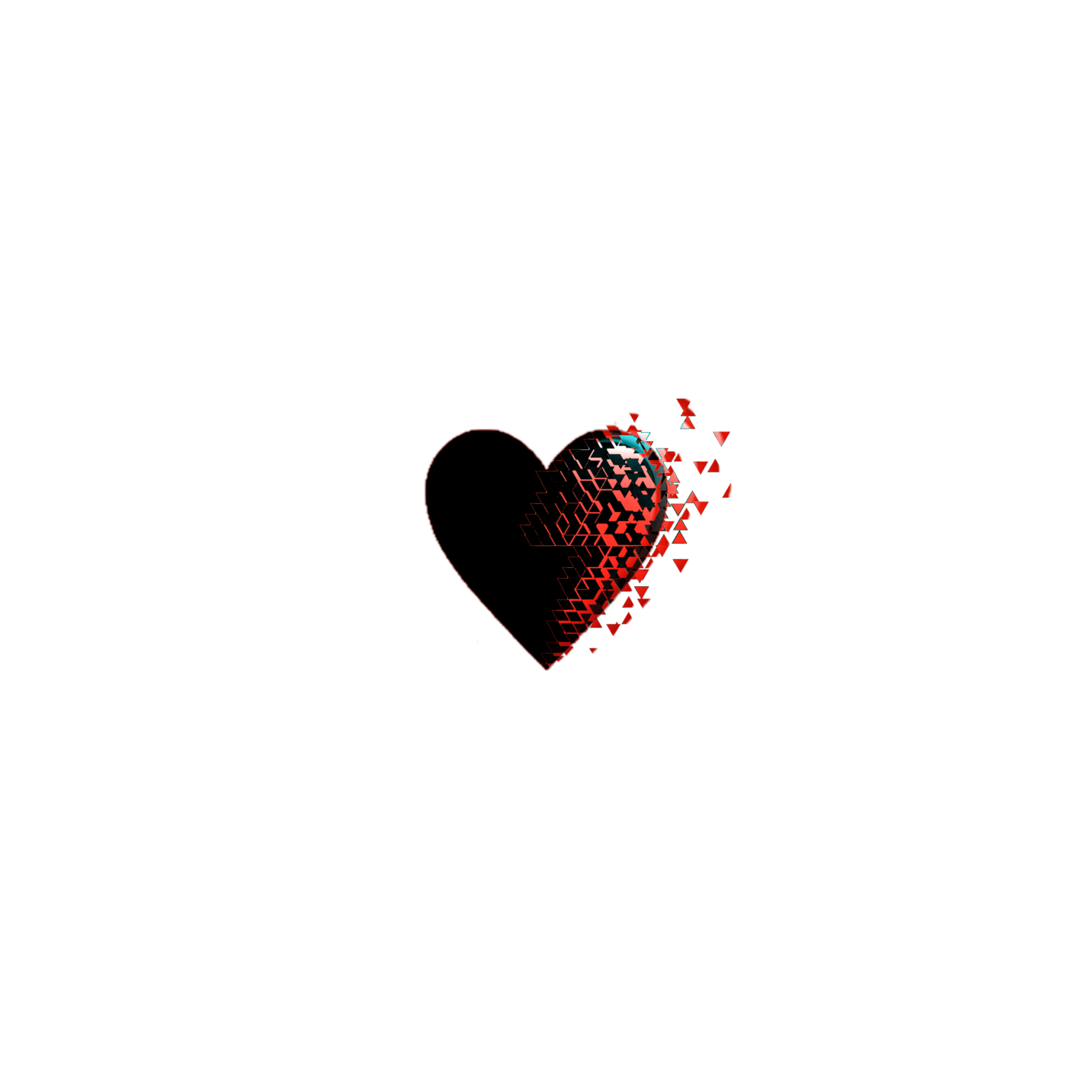 Heart Broken Brokenhearted Sad Bad Sticker By Terryblakk