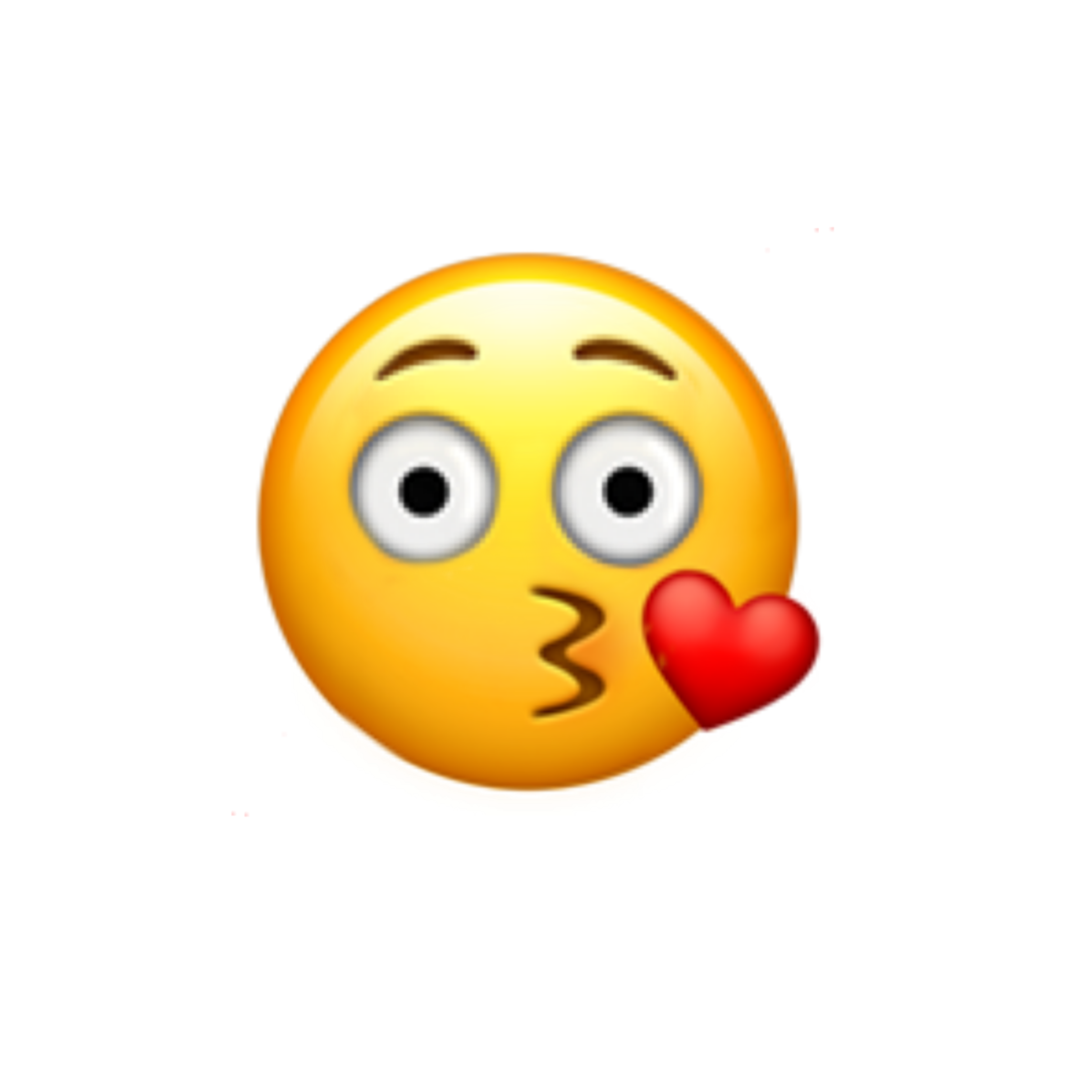 kiss emoji iphone mix remix freetoedit sticker by @veulos.