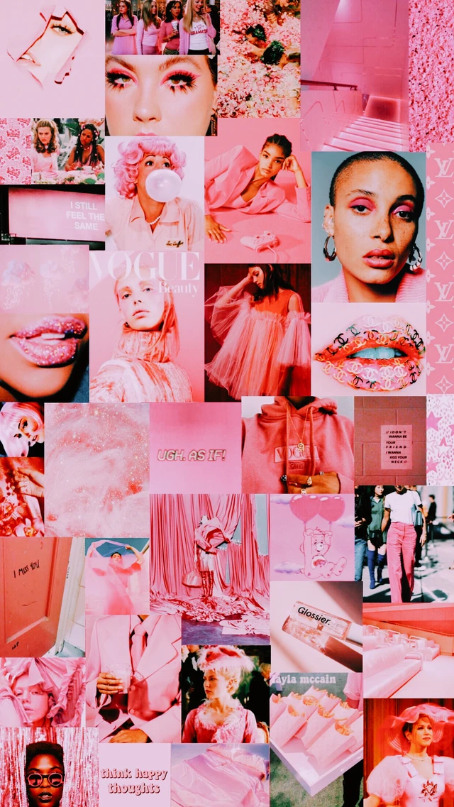 picture Blush Pink Aesthetic Wallpaper Collage wallpaper image by layla mccain