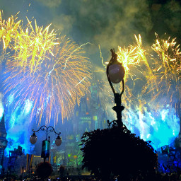 disney cinderellascastle fireworks castle edit