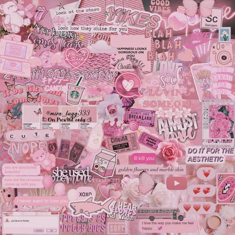 Pink Aesthetic Collage Challenge On Picsart Pink Aesthetic Collage Challenge On Picsart