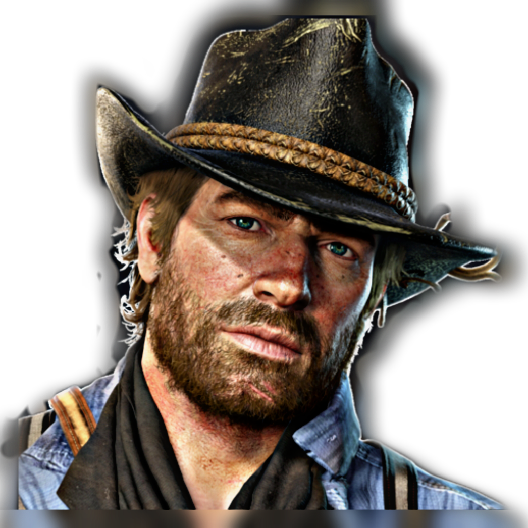 arthurmorgan rdr2 reddeadonline sticker by @sarcasticazz