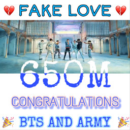 bts fakelove edit congratulations army