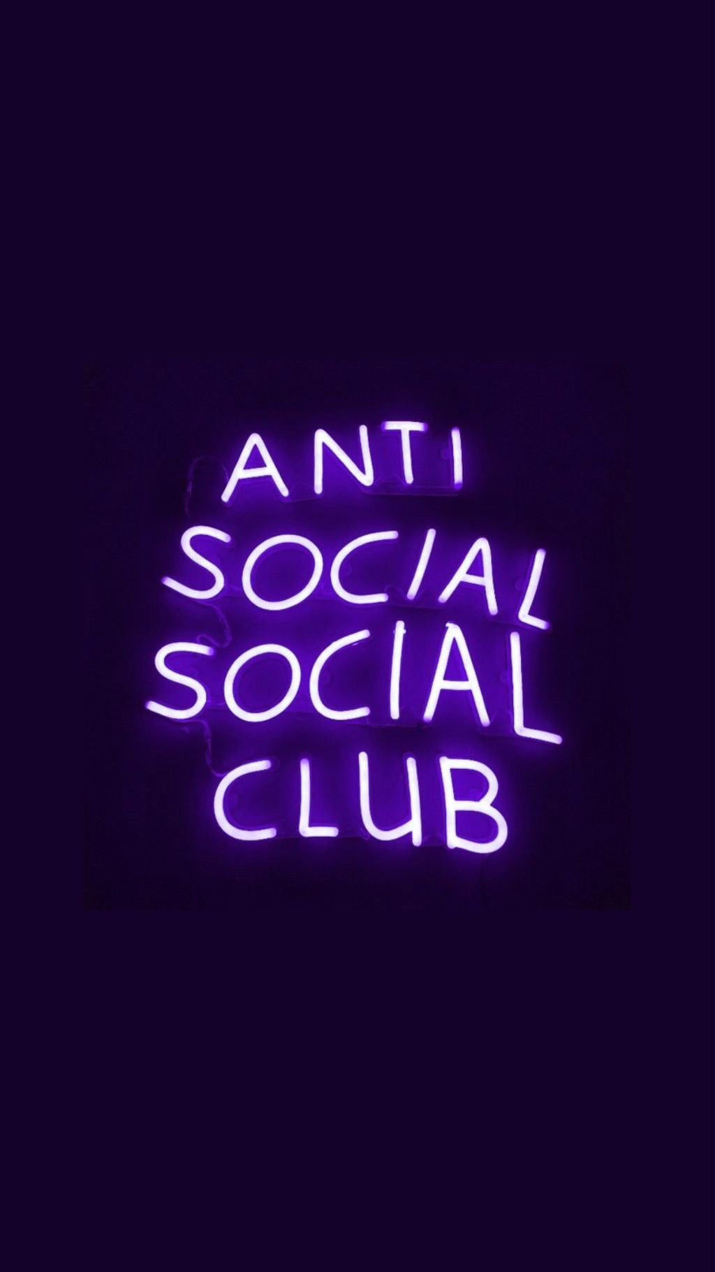 anti social social club purple