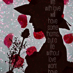 freetoedit woman silhouette rosepetals rose srcrosepetals