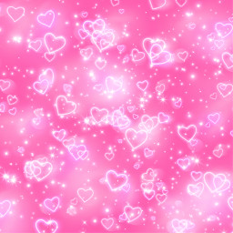 pink hearts background cute freetoedit