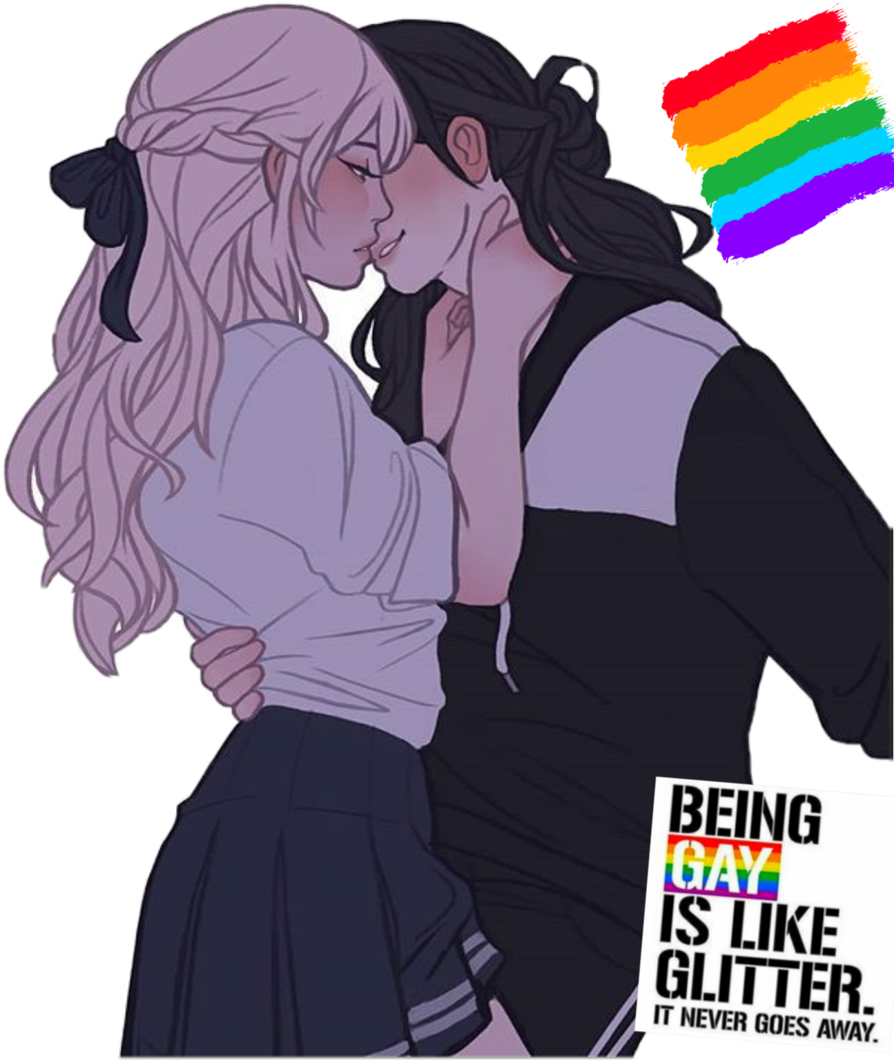 Lesbians Freetoedit I Have Sticker By Sxnlighttears