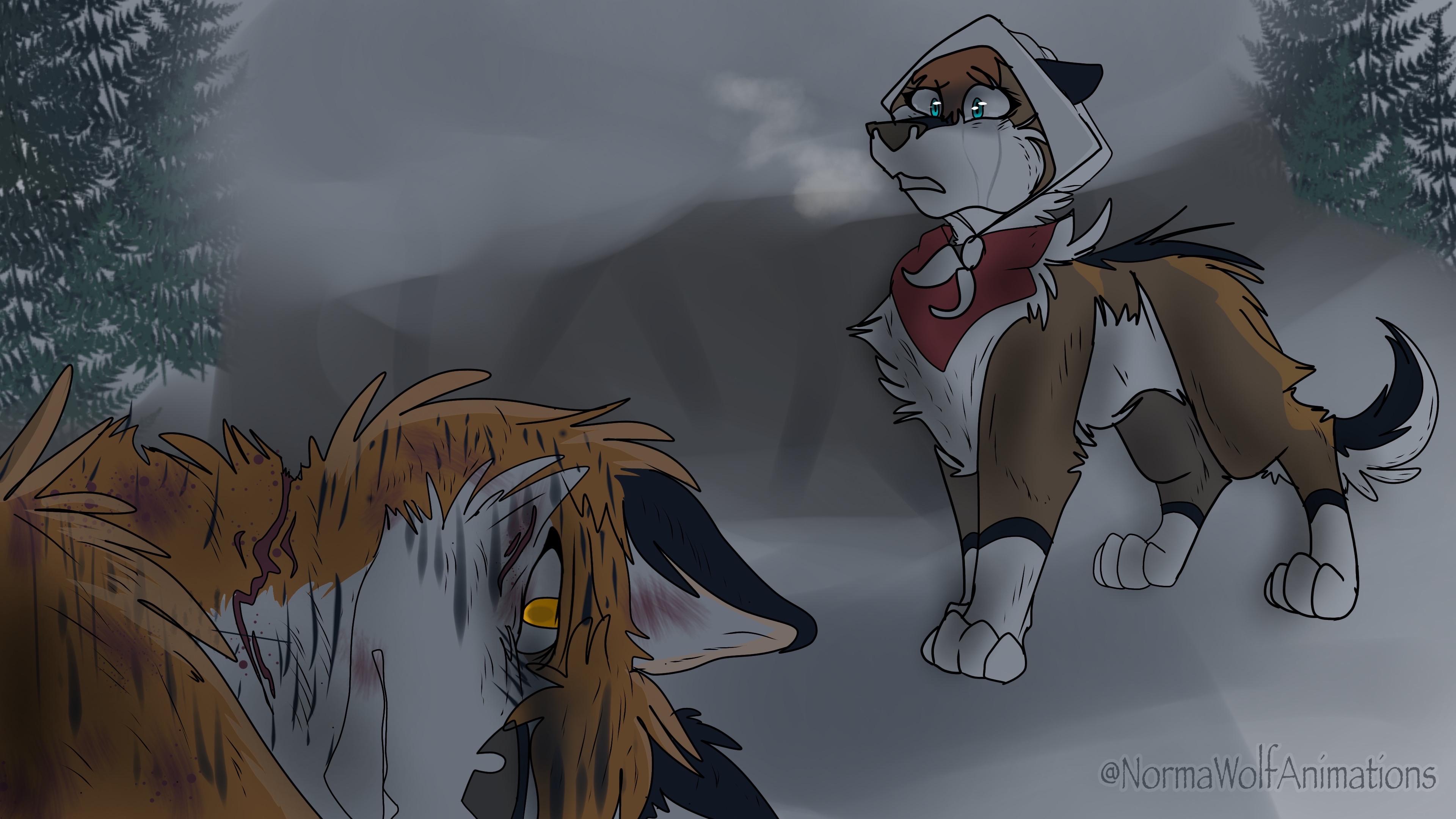 Featured image of post View 18 Sad Wolf Drawing