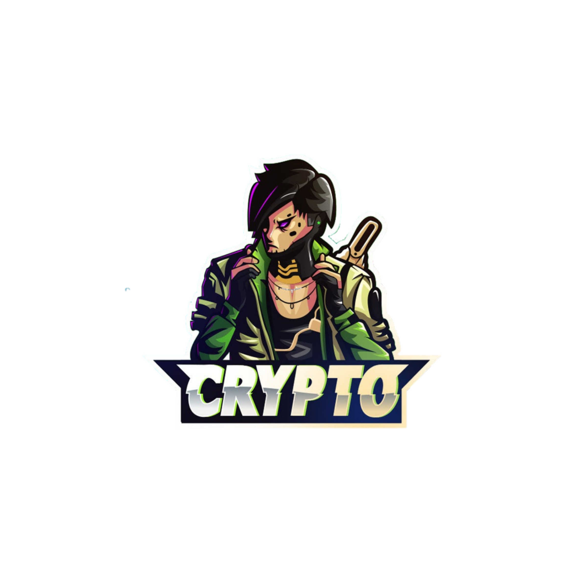 free crypto stickers