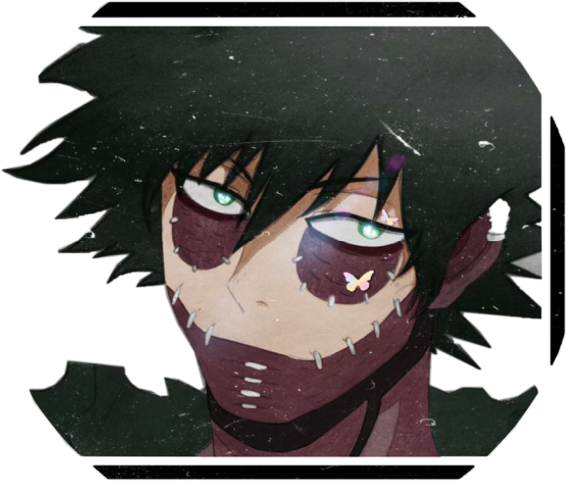 dabi mha leagueofvillains dabibnha sticker by @gabbyalex2007