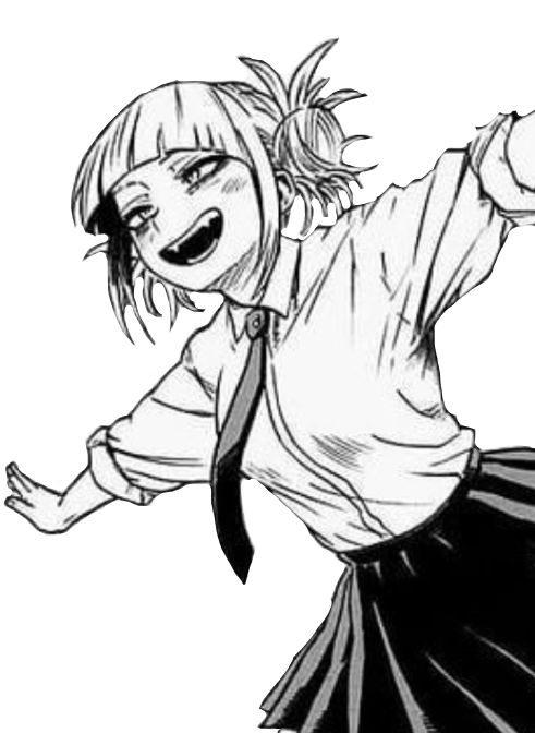 mha toga freetoedit #mha #toga sticker by @chardden