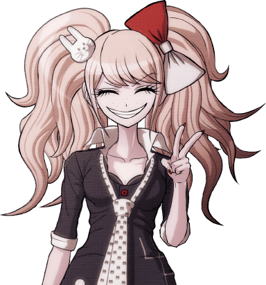 junkoenoshima danganronpa junko v1 sticker by @mxdnighteditz