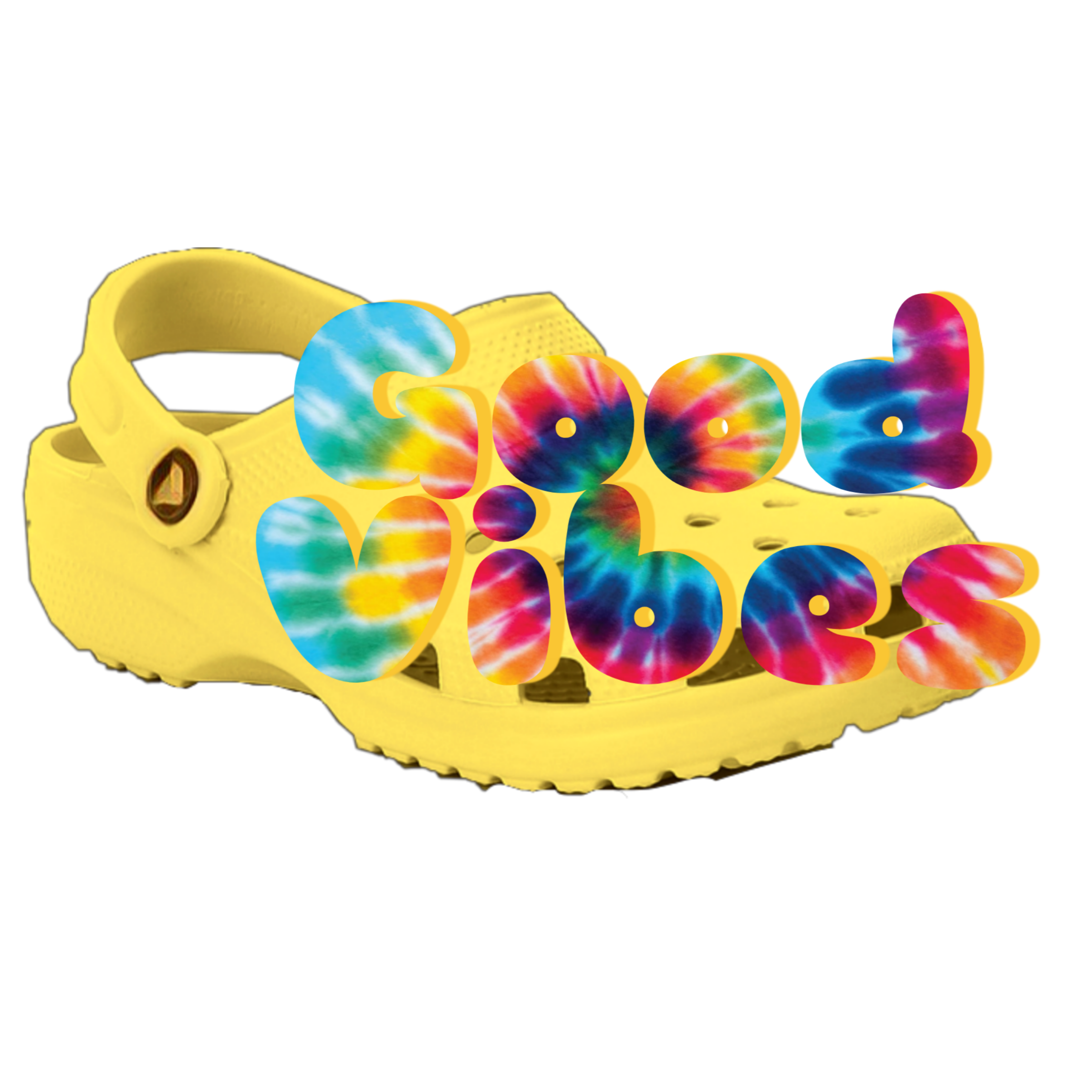 yellow crocs sticker