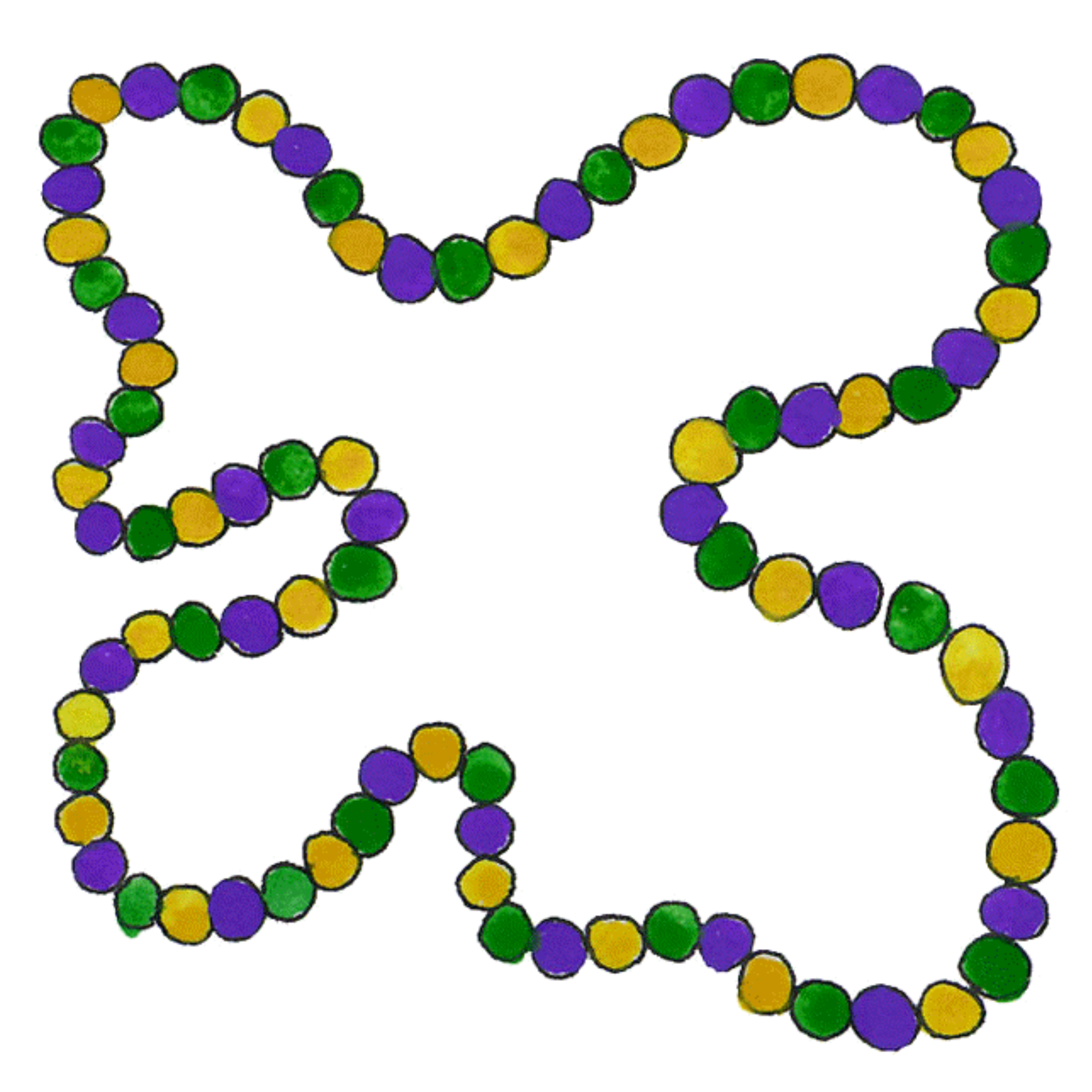 This visual is about mardigrasbeads mardigras beads freetoedit #mardigrasbe...