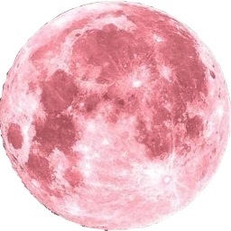 pink moon love sticker freetoedit scmoon