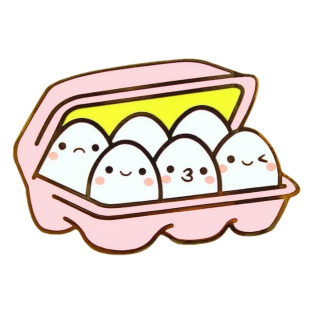 egg huevos kawaii Sticker by diaznoelis1208...