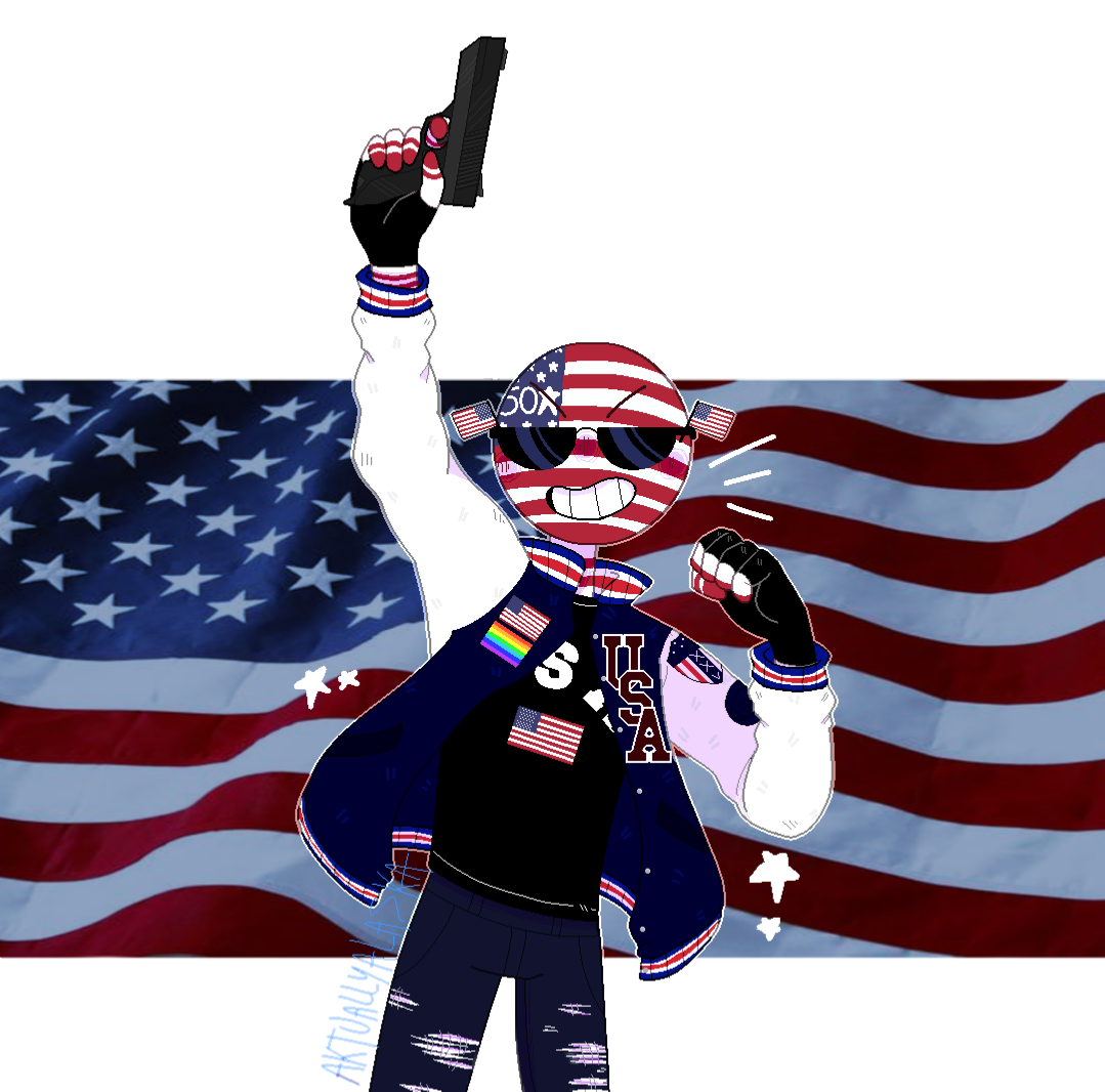 This visual is about usa countryhumans freetoedit #USA #Countryhumans.