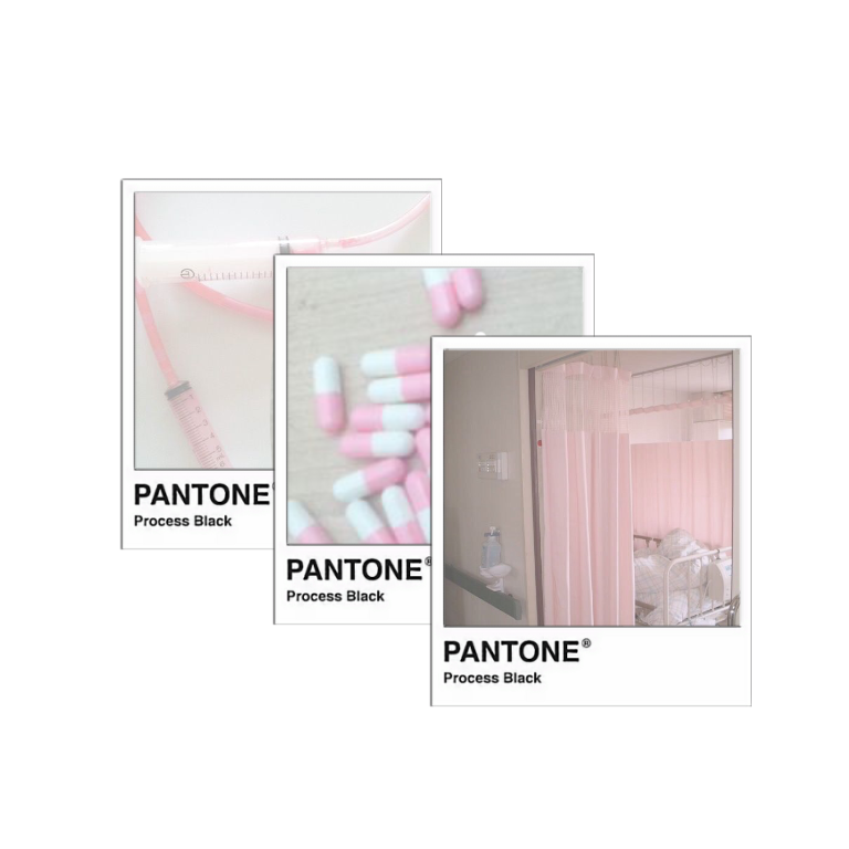 Hospital Pink Pantone Pinkaesthetic Sticker By Kissapinkx