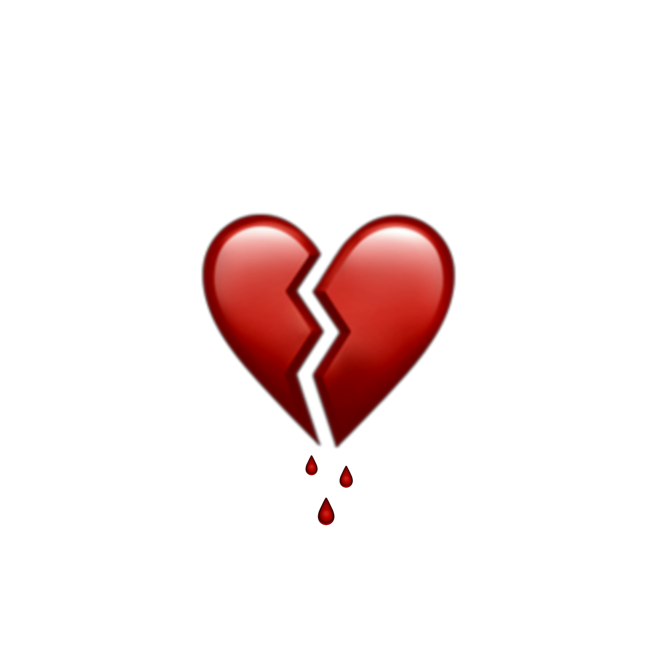 Heartbreak Heartbroken Brokenheart Sticker By khaotictrash