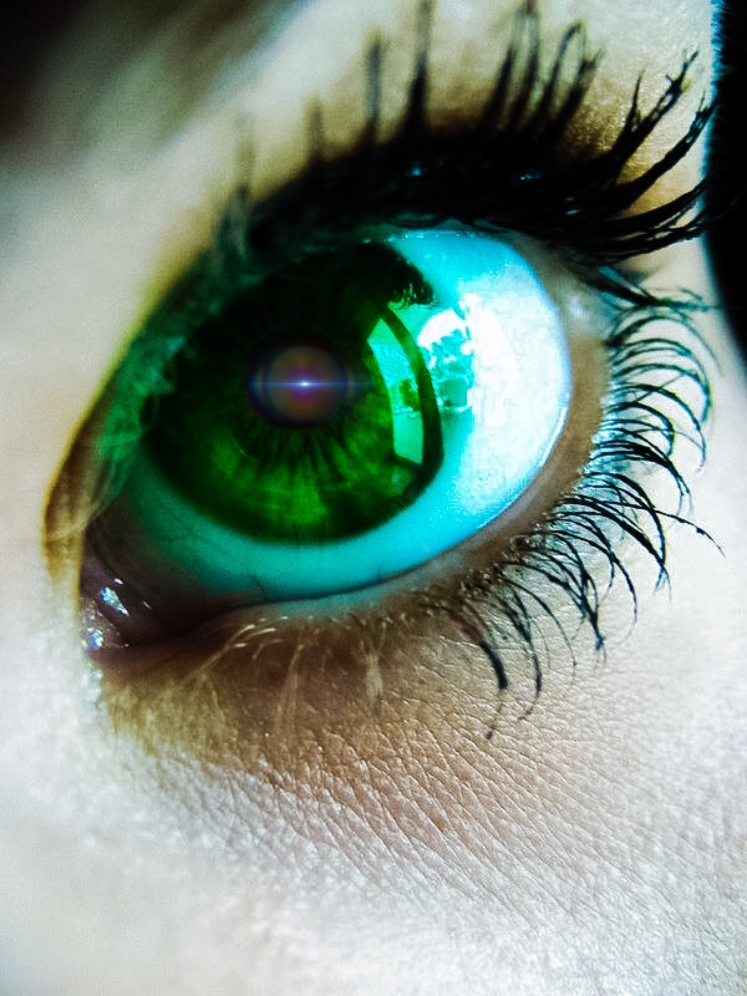 Зелёные глаза